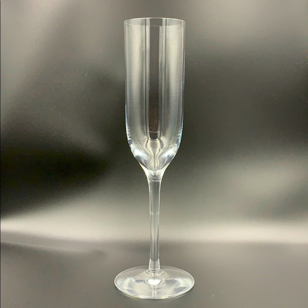 Tiffany & Co Crystal Champagne Glass Flute
